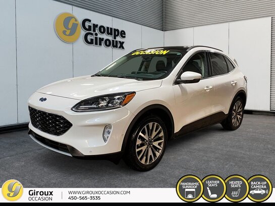 FORD ESCAPE TITANIUM 2020 2020 Blanc FORD ESCAPE TITANIUM 2020 2020 Blanc