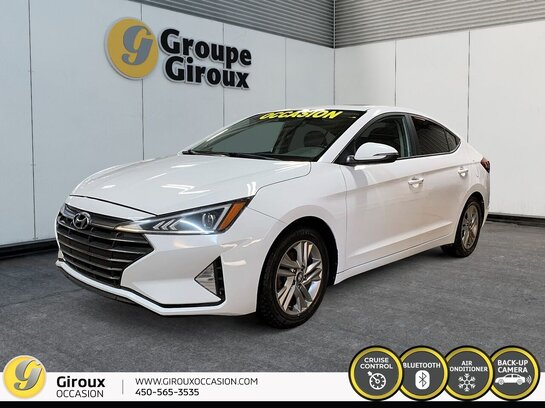 2019 HYUNDAI ELANTRA SEL/VALUE/LIMITED 2019 White