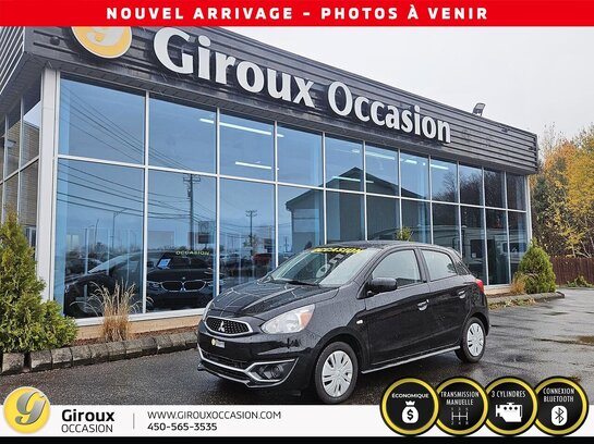 MITSUBISHI MIRAGE ES 2017 2017 Noir