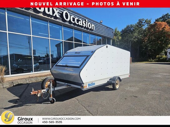 Mission Trailer single place enclosed 2013 2013 Blanc