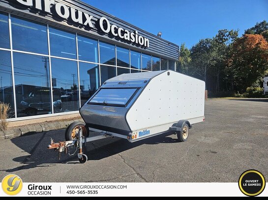 2013 Mission Trailer single place enclosed 2013 White